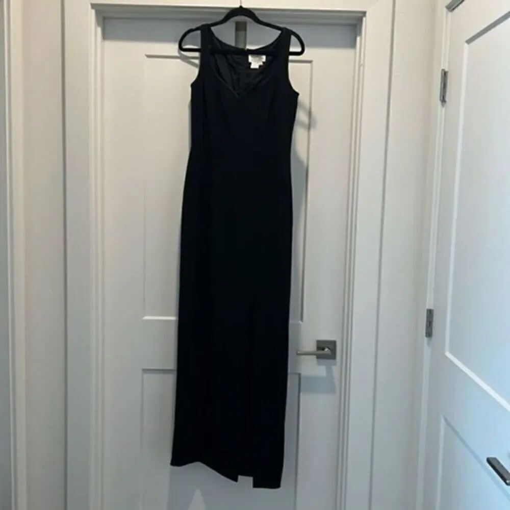 Vintage Bob Mackie Boutique V Neck Sleeveless Cocktail Dress